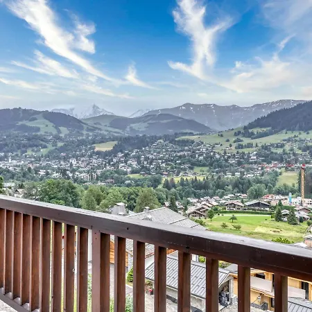 3 Pieces A Megeve, Balcon Sud-est, Tv Et Garage - Fr-1-453-308 דירה *